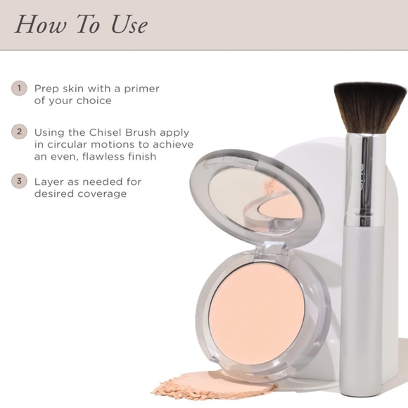 PUR Cosmetics 4-in-1 Pressed Mineral Makeup Foundation with Applicator Brush - Picture 6 of 14